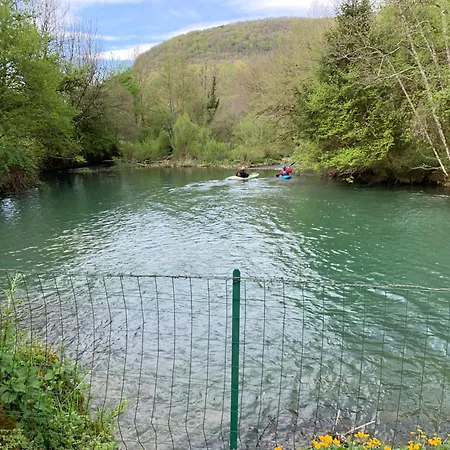 L'arcange 3 Au Calme Franche Comte Bord De Riviere Peche Sur Place Nans-sous-Sainte-Anne